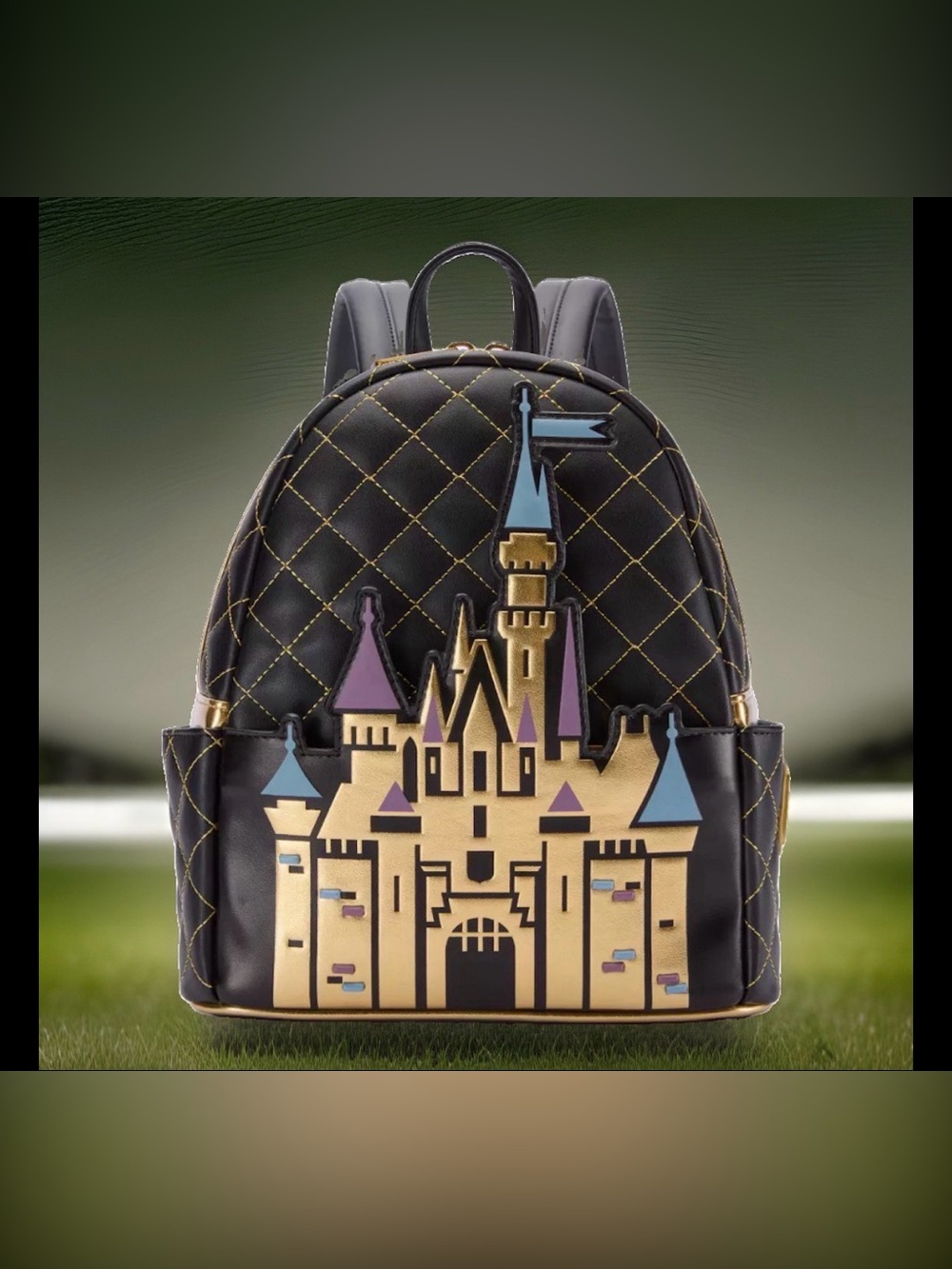 NEW Sleeping Beauty Castle Loungefly Mini Backpack – Disneyland 70th Anniversary